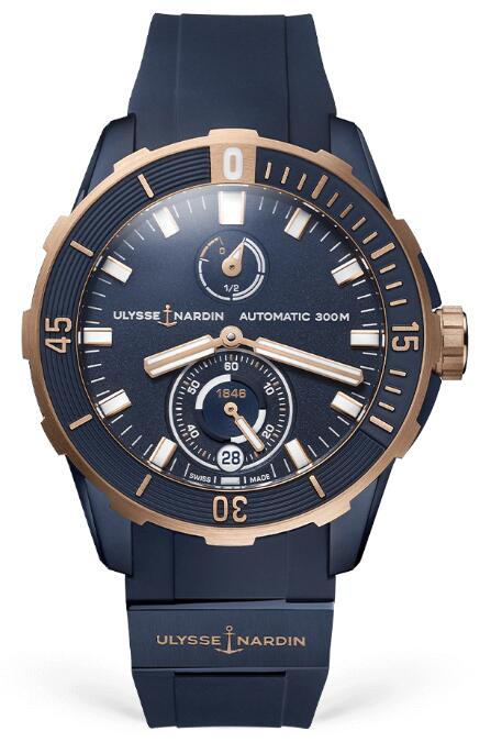 Ulysse Nardin Diver Chronometer 44mm Replica Watch Price 1185-170-3/BLUE Ulysse Nardin Diver Chronometer 44mm Replica Watch Price 1185-170-3/BLUE
